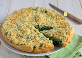 sbriciolata salata ricotta e spinaci