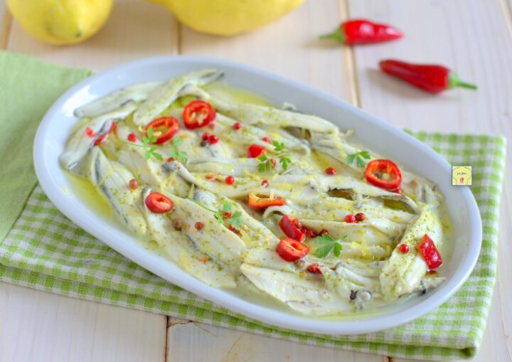 alici marinate al limone