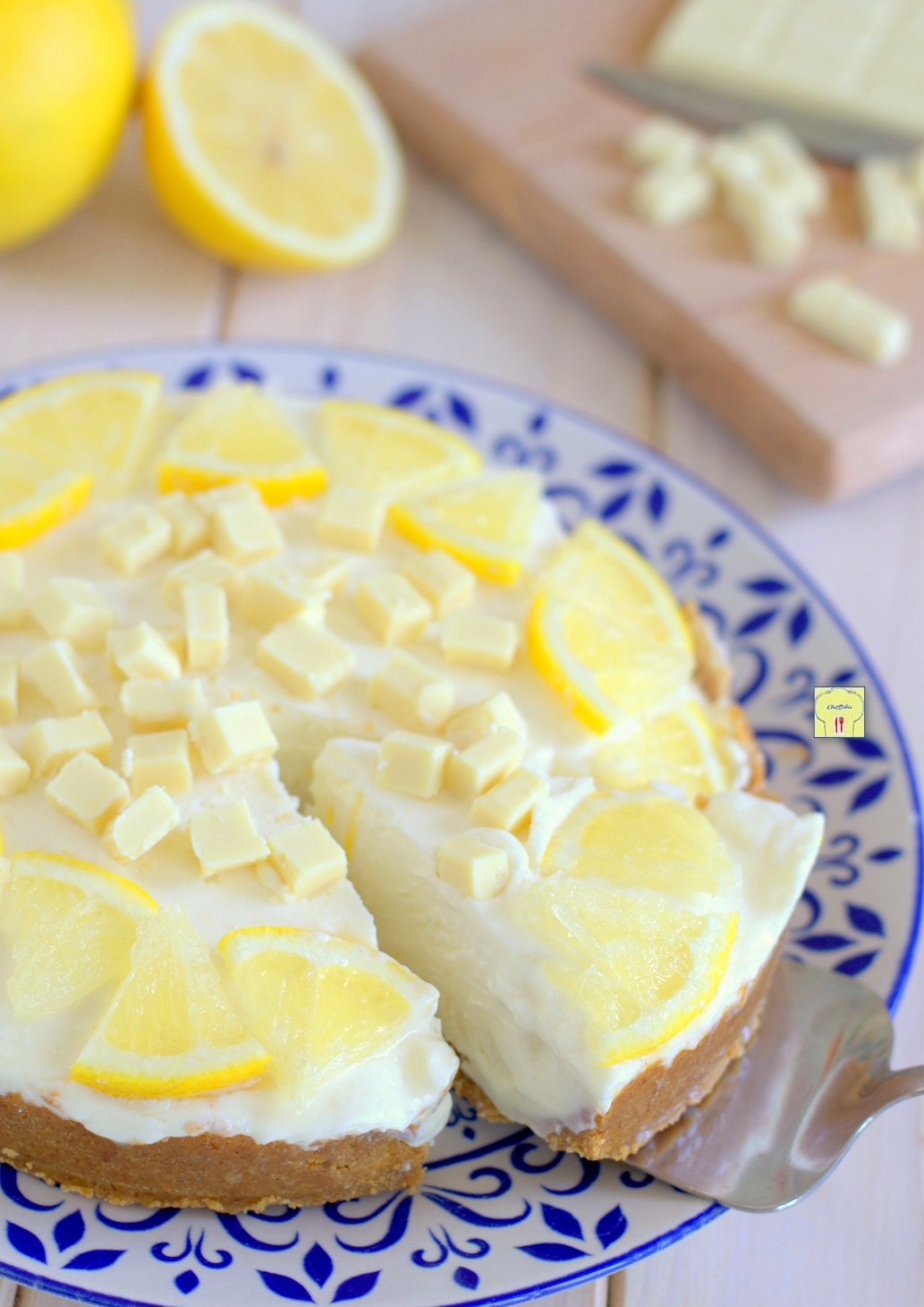 cheesecake limone e cioccolato bianco gp