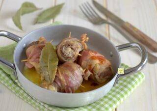 involtini al bacon