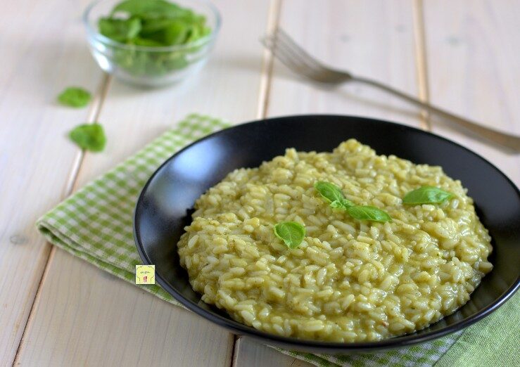 Risotto al basilico