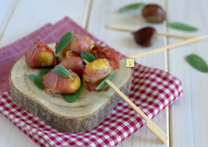 bocconcini di castagne e speck