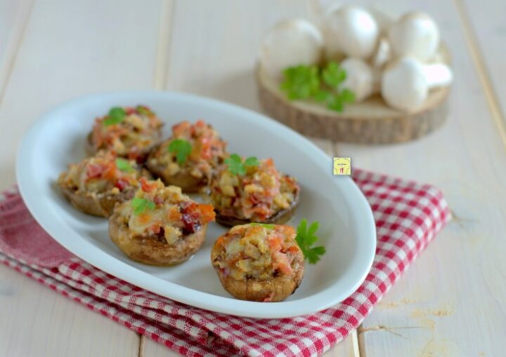 funghi champignon ripieni