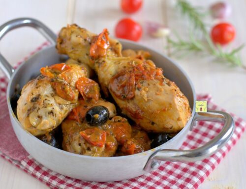 Pollo pomodorini e olive