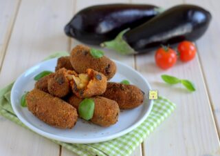crocchette di melanzane filanti