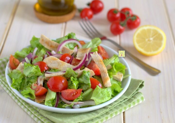 insalata di pollo grigliato