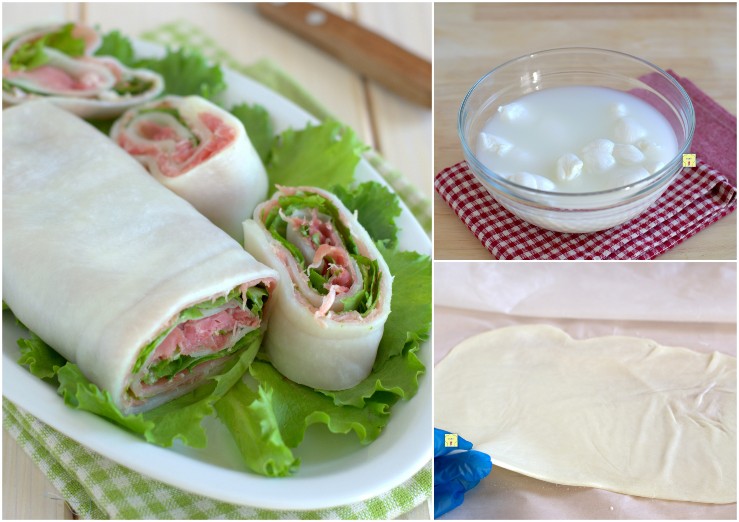 sfoglia di mozzarella fatta in casa