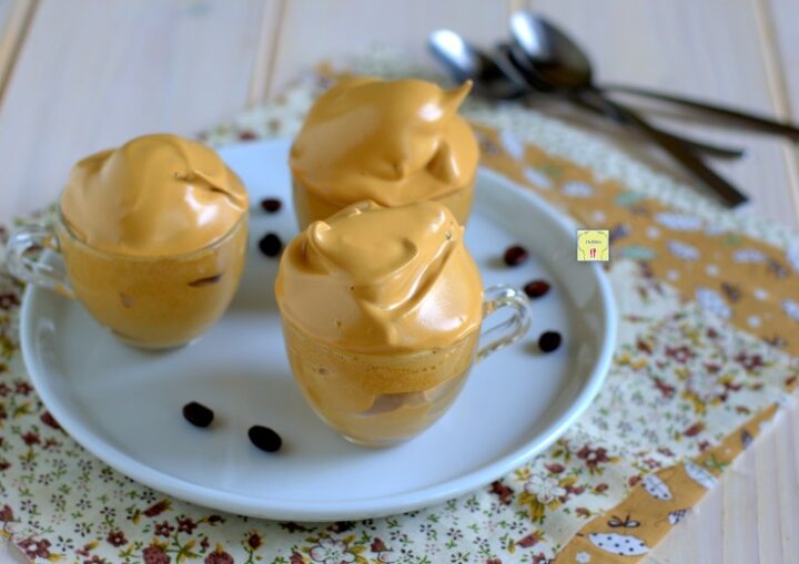 crema al caffè all acqua