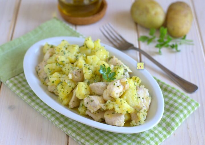 insalata di pollo e patate