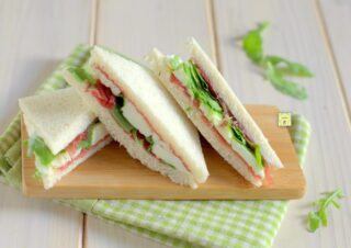 tramezzini con bresaola