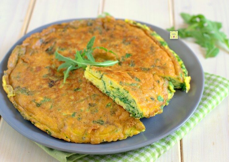 Frittata con rucola