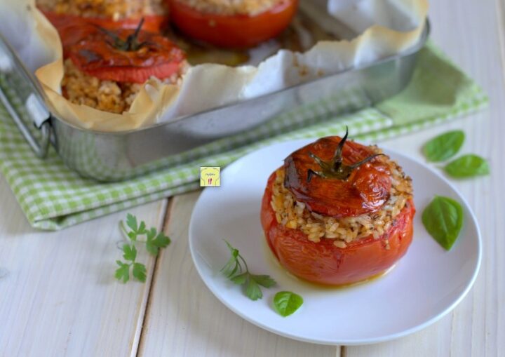 pomodori ripieni di riso