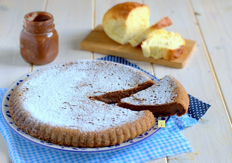 torta di pane e nutella