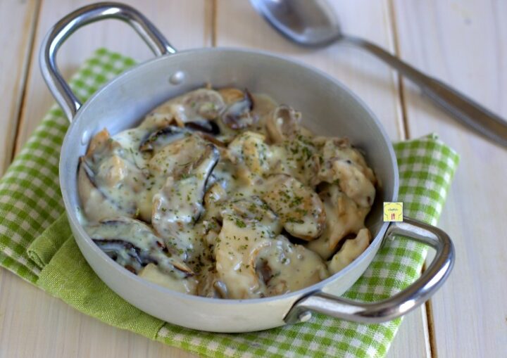 funghi alla besciamella