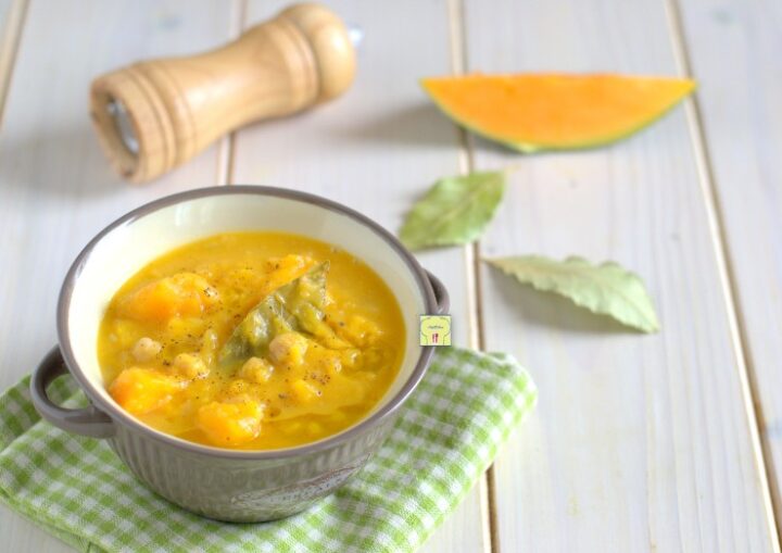 zuppa di ceci e zucca