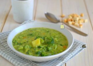 minestra di patate e broccoli