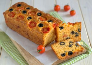 plumcake alla mediterranea