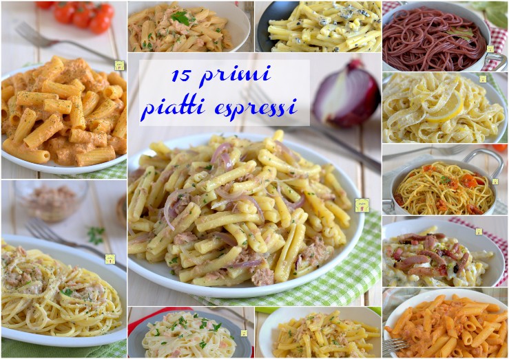 15 primi piatti espressi