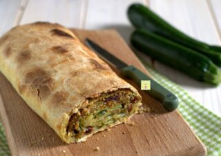 strudel aromatico di zucchine