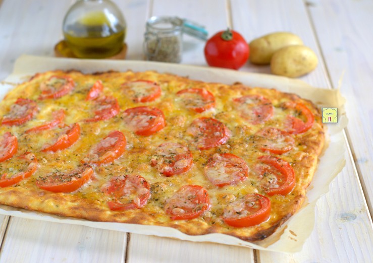 pizza schiacciata di patate