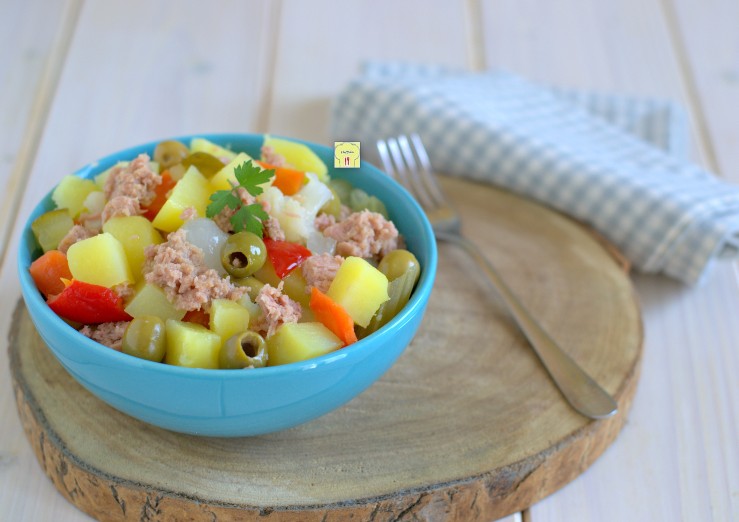 Insalata Di Patate E Giardiniera Gustoso Piatto Estivo Freddo