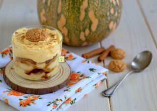 dessert di zucca e amaretti