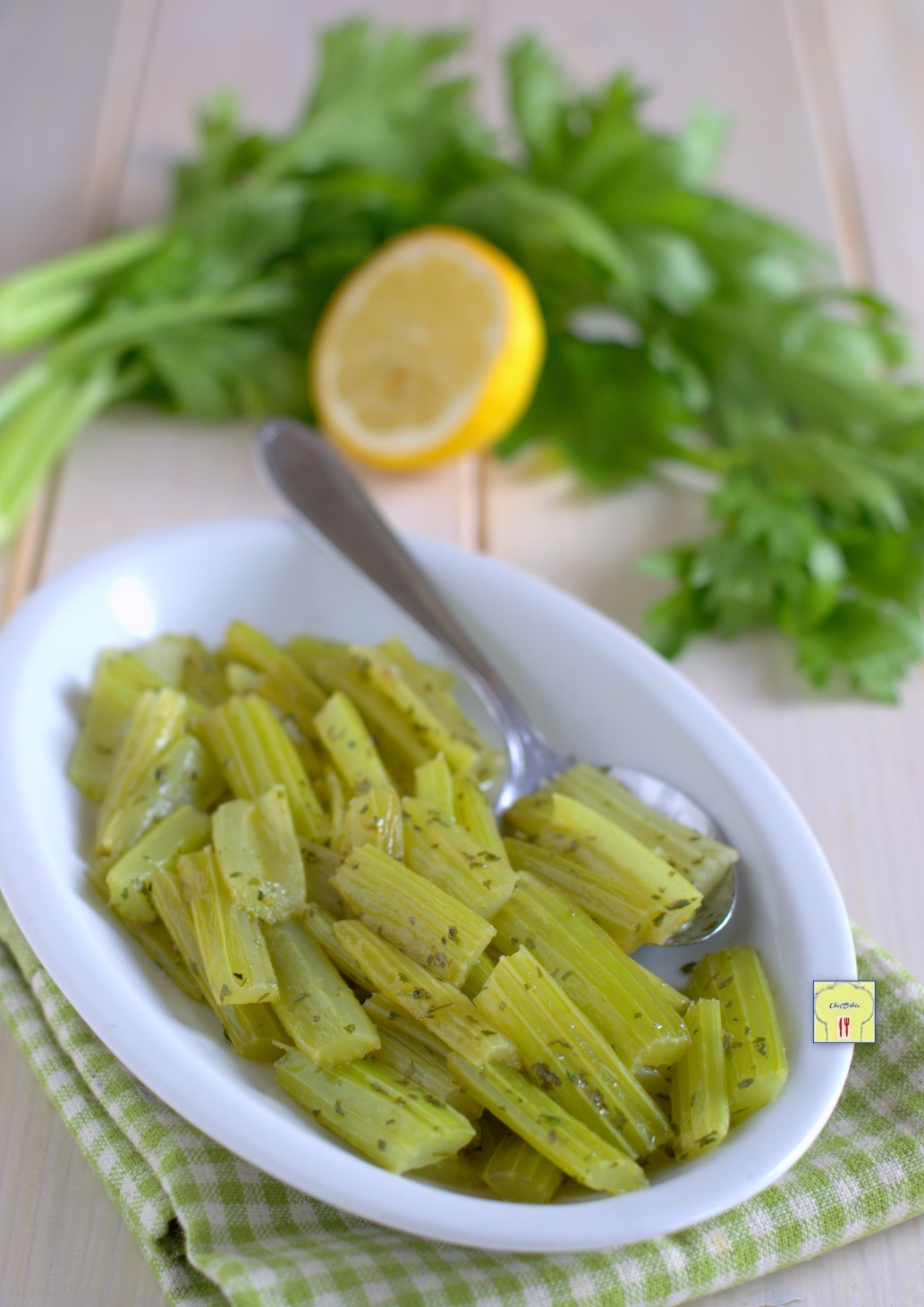 Sedano brasato al Limone sfizioso contorno di verdure facilissimo
