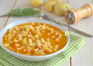 minestra di patate della nonna