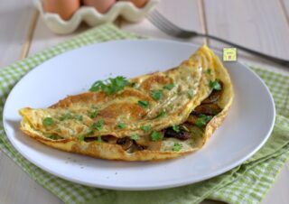 omelette ai funghi