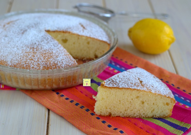 torta al limone senza lattosio