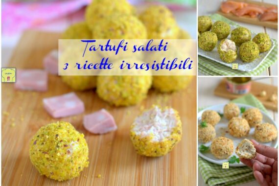 Tartufi salati 3 ricette irresistibili
