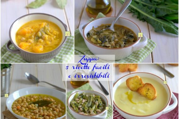Zuppa 5 ricette facili e irresistibili