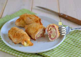 involtini di pollo al forno