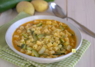 minestra di zucchine e patate