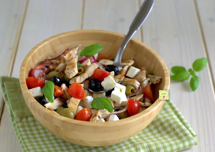 insalata di pollo alla greca