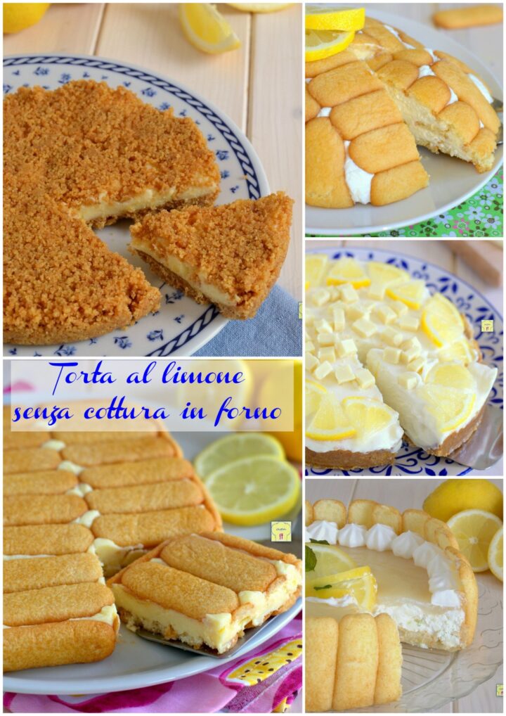 Torta al limone senza cottura in forno gp