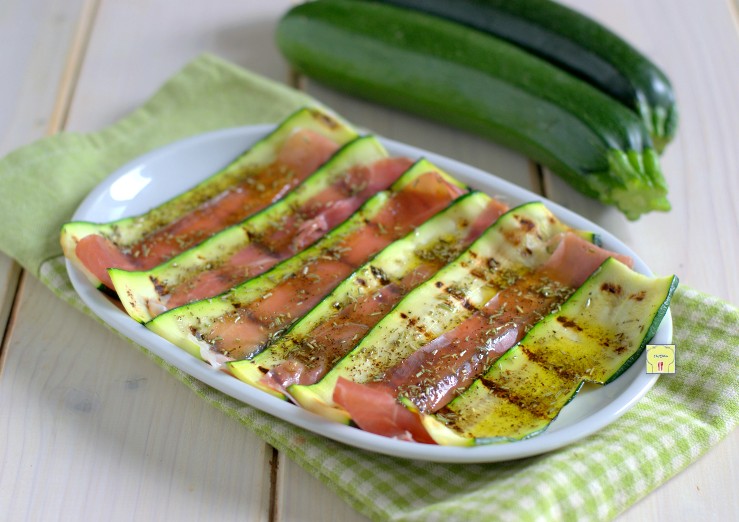 zucchine e crudo