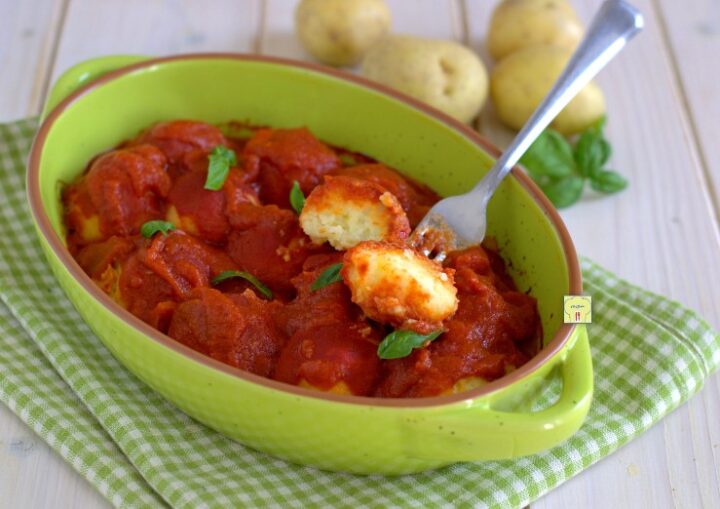 polpette di patate al sugo