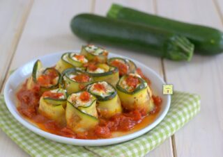 involtini di zucchine in padella