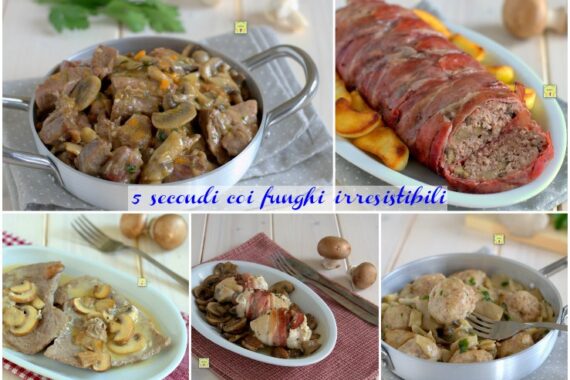 5 secondi coi funghi irresistibili