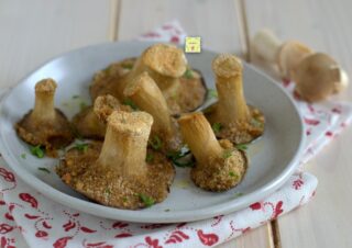 funghi cardoncelli gratinati