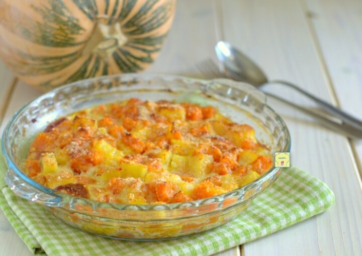 gratin di zucca e patate