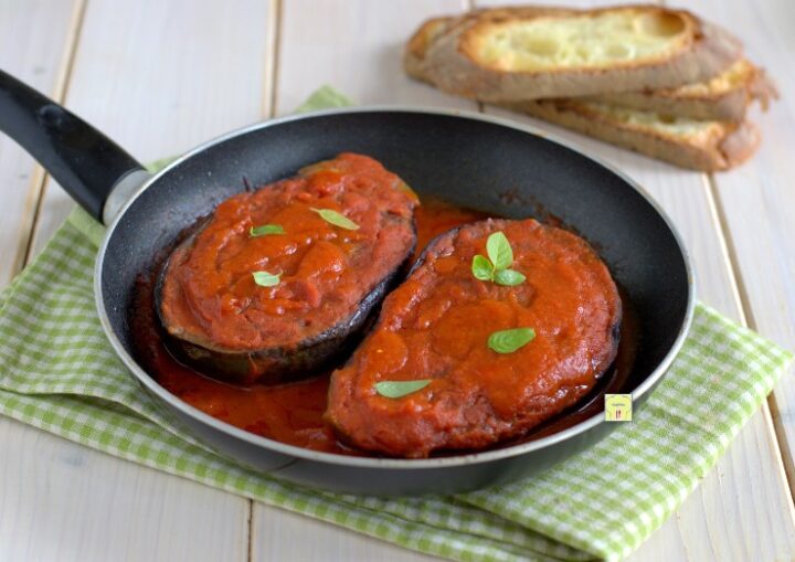 melanzane ripiene in padella