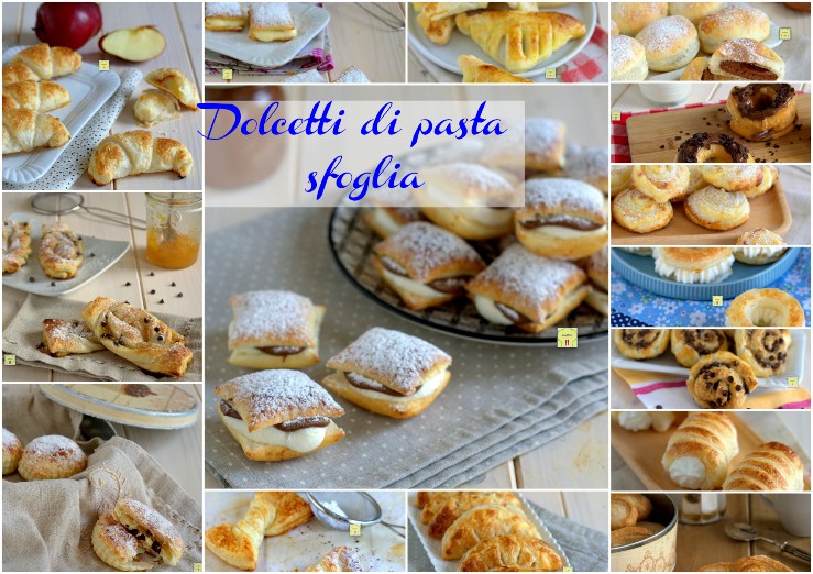 Dolcetti di pasta sfoglia