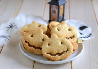 biscotti zucca di Halloween
