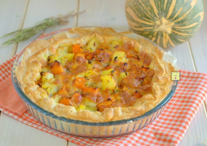 sfogliata zucca e patate