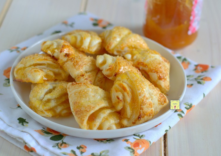 sfogliatelle veloci alla marmellata