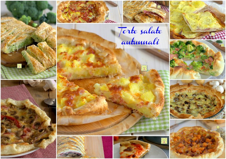 torte salate autunnali