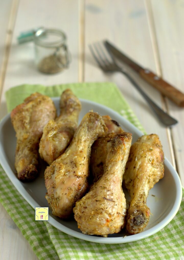 fusi di pollo in friggitrice ad aria gp