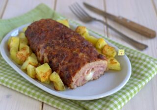 polpettone in friggitrice ad aria